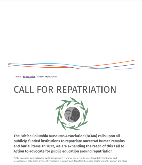 Report cover: Call for repatriation