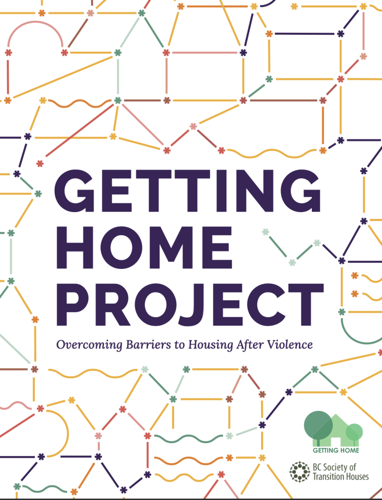 Report cover: Getting Home Project: Overcoming Barriers to Housing after Violence Final Report
